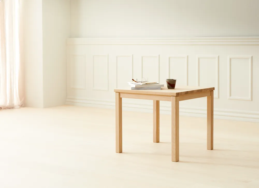 Hammel Furniture MARCUS Hjørnebord 60x60 cm, massiv eg ubeh. - Billede 3