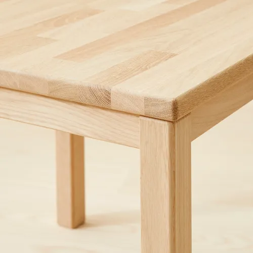 Hammel Furniture MARCUS Hjørnebord 60x60 cm, massiv eg ubeh. - Billede 4